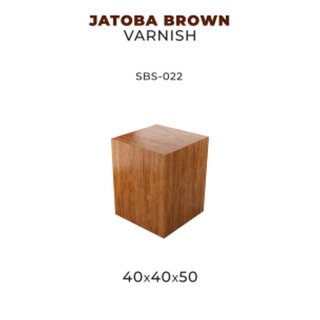 Scale75 - Jatoba - Brown Varnish (40 x 40 x 50)