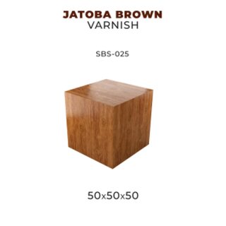 Scale75 - Jatoba - Brown Varnish (50 x 50 x 50)