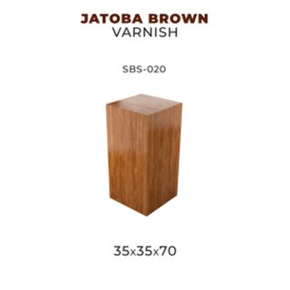 Scale75 - Jatoba - Brown Varnish (35 x 35 x 70)